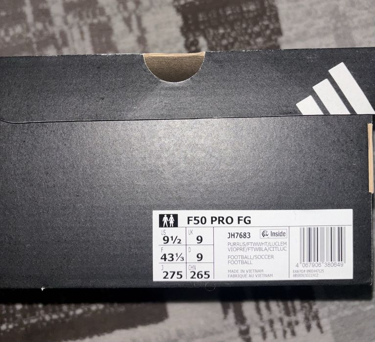 Vand ghete Adidas F50 Pro Fg
