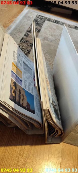 carte carti cataloage ATLAS DEAGOSTINI 5 buc. vol diferite pret pe 5