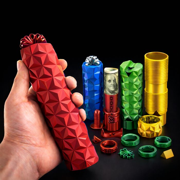 Тюб с подарком,Головоломка !