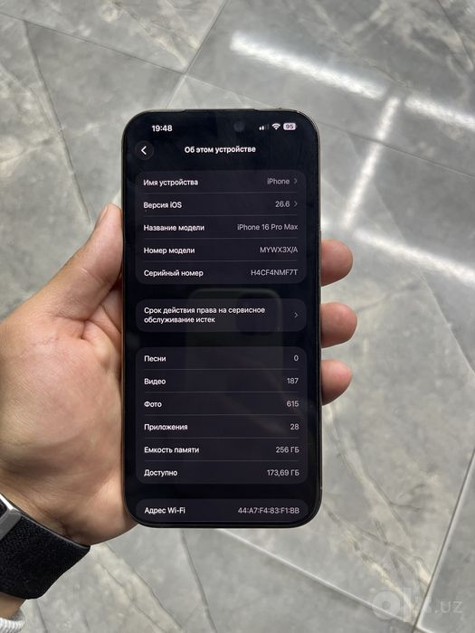 Iphone 16 Pro max 256