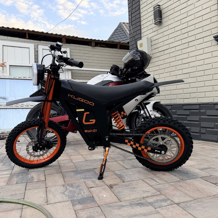 Электро питбайк KUGOO Wish 01
