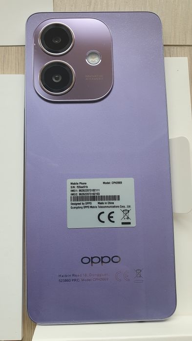 OPPO A40 128GB Dual SIM Starry Purple Nou Necodat Garantie Curier OLX