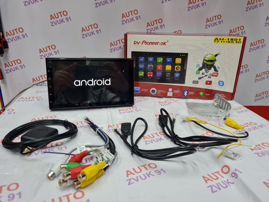 Магнитола на 2дин Андроиде/2din Android  Pioneer Магнитафон