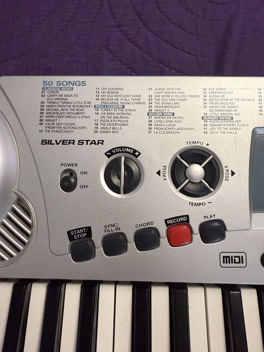 orga golden ton silver star