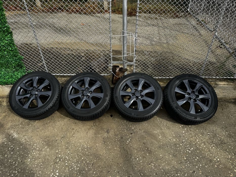 Продавам 4бр. джанти с гуми 16” Мазда 5х114.3