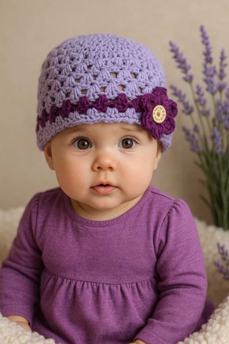 Ръчно плетени детски шапки