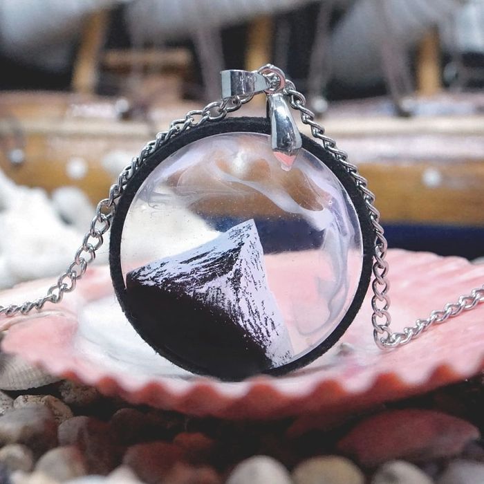 Подвески из эпоксидной смолы