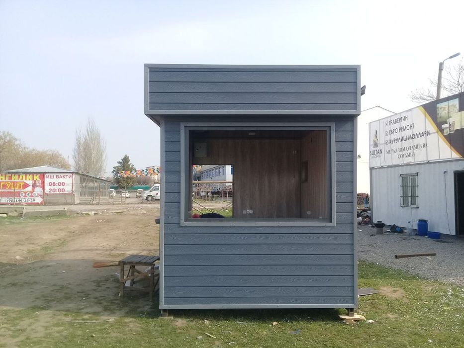 Контейнер охрана, офис, магазен, йотохона, хожатхона пот кулич.