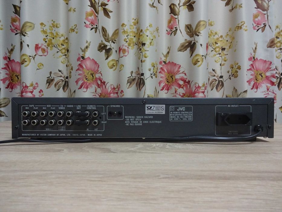 Preamplificator egalizator JVC SEA-RM20BK