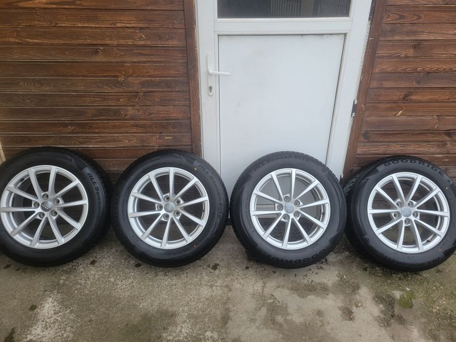 Vand roti OE Audi A6 C8-C7 + anvelope AllSeason noi 225