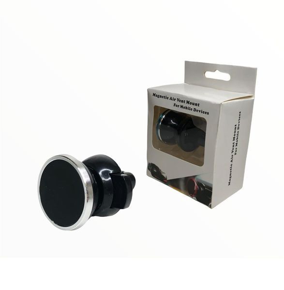 Стойка за автомобил 3307 тип магнит за телефон 360 , черен/сив