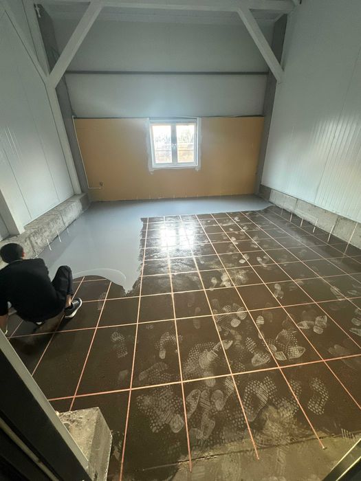 Sanoat Pollari - Epoksid - Poliuretan - Topping - 3D - Shlifovka