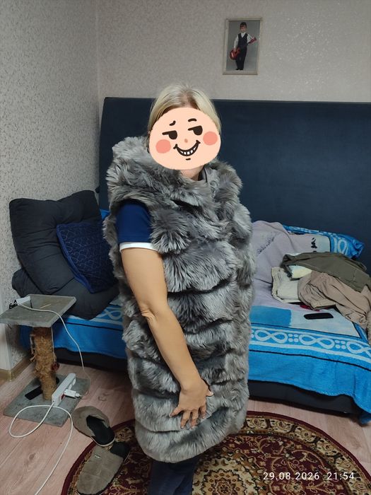 Безрукавка искусственный мех