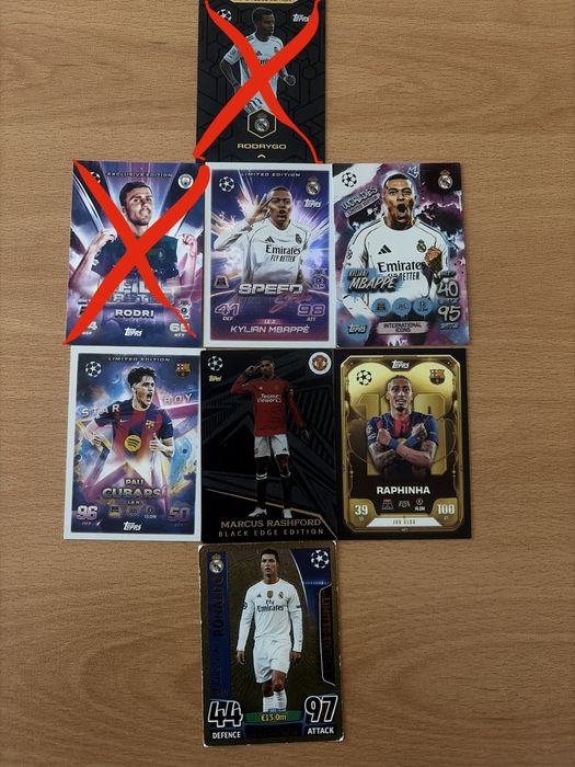 Match attax карти