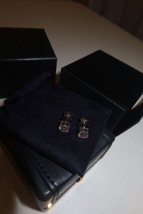 Бриллиантовые пусеты