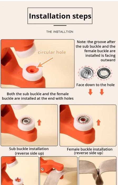 Cleste + capse + cutie depozitare