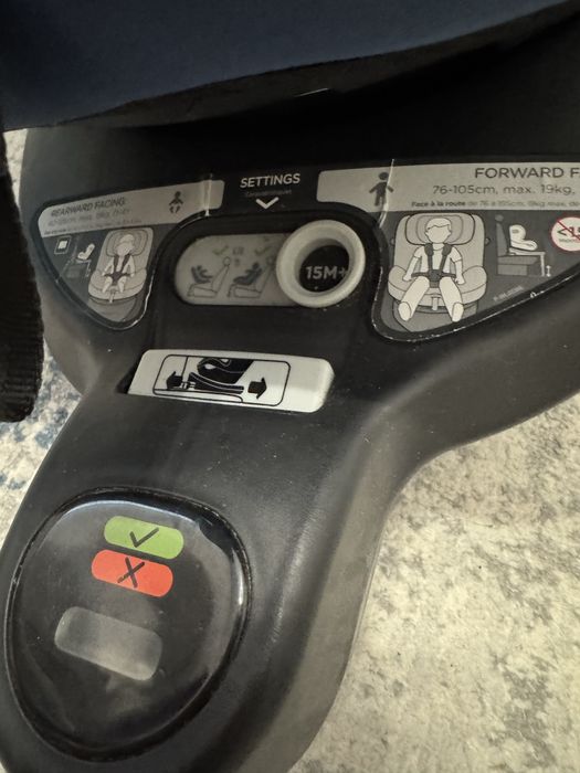 Vand scaun auto Joie iSize 360