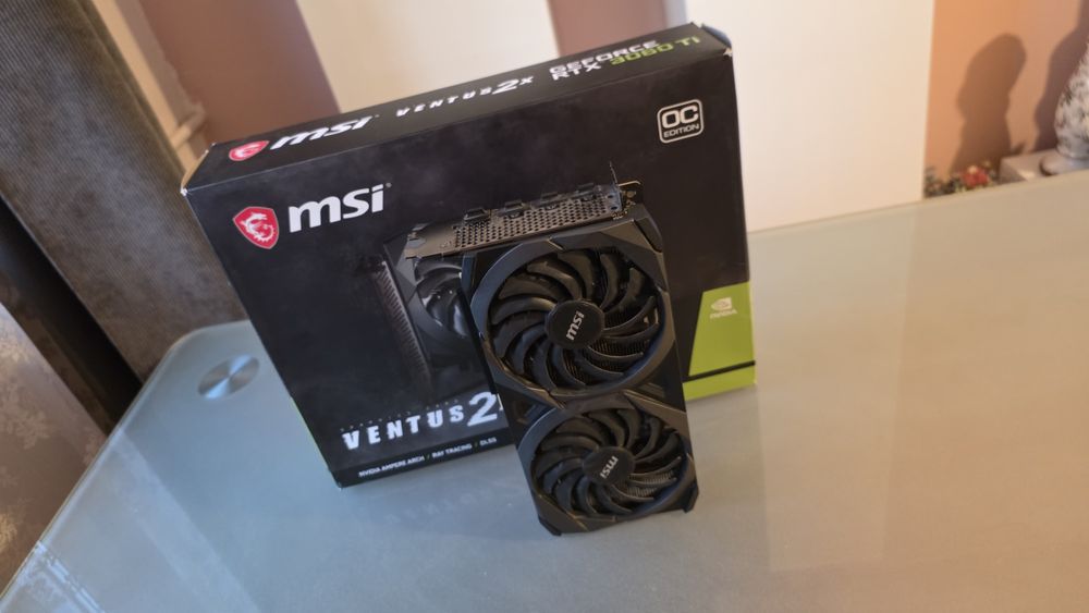 Vand placa video ventus MSi rtx 3060 ti