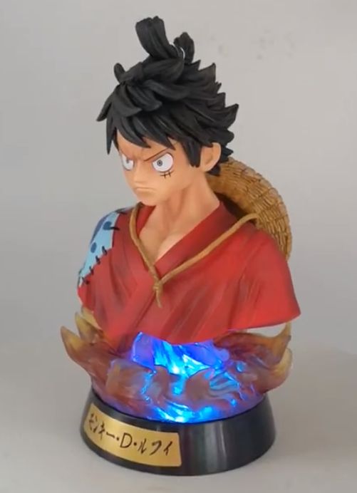 Bust Luffy One Piece LED 16 cm anime Timisoara •