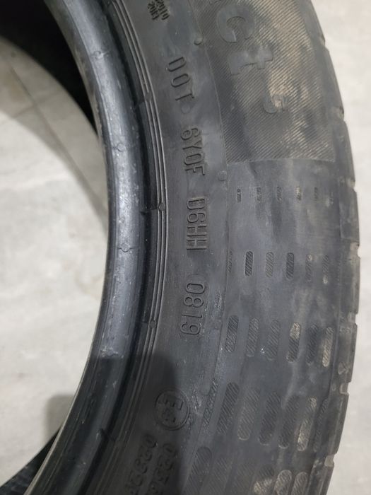 1 anvelopa 205 55 16 Continental, profil 6-7 mm, dot 0819