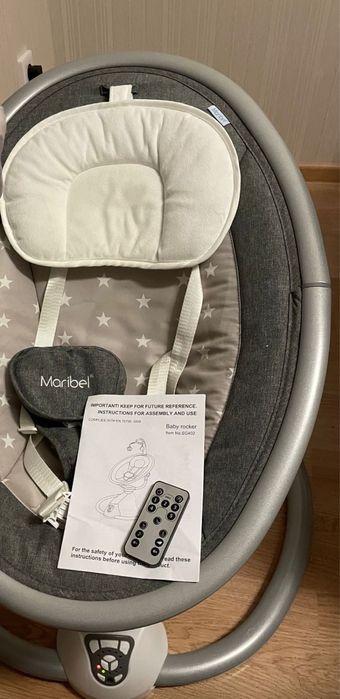 Детский шезлонг качалка продам