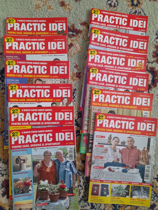 Reviste Practic pentru casa gradina și apartament 2008-2016 106numere
