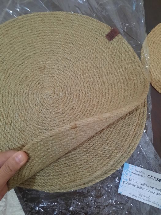 Подтарельник для сервировки стола комплект 6шт 30см