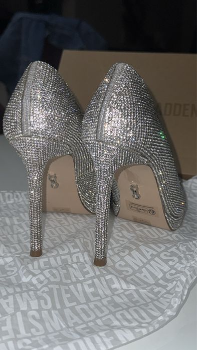 Токчета STEVE MADDEN Klassy-R silver