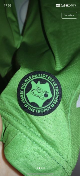 Tricou Santini Aero Race best sprinter tour de france nou