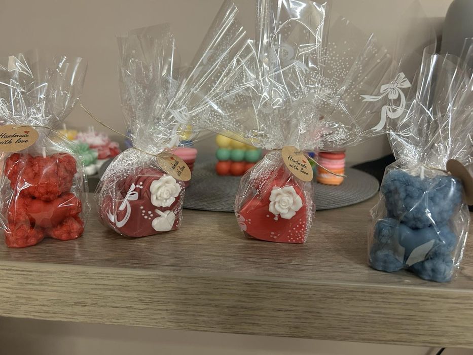 Ръчно изработени соеви свещи