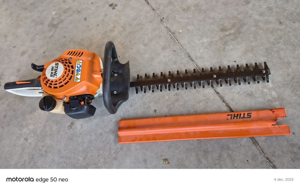 Drujbe pe benzina pt lemne și gard viu