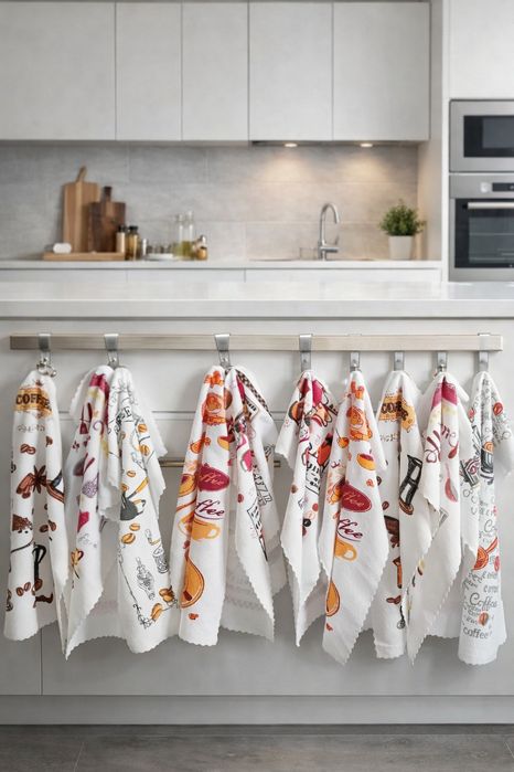 Set 10 prosoape Coffee&Kitchen 60x40 cm