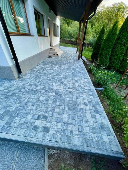 Montaj pavaj / pavele borduri rigole