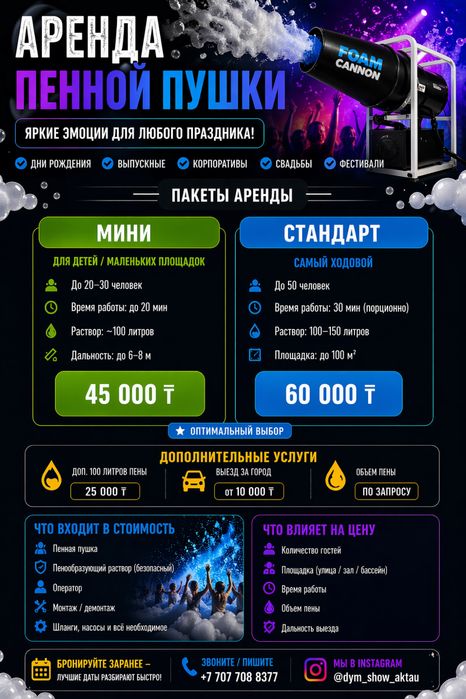 Пенная вечеринка