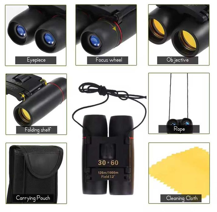 Мини сгъваем бинокъл Sakura