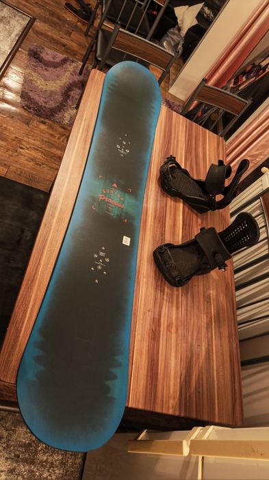 Placa Snowboard Burton Process Flying V 166W cu legaturi Union Force L