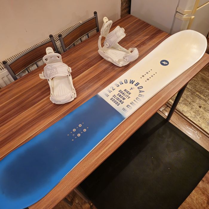Placa Snowboard K2 Raygun 160 cu legaturi Fastec Crazy Creek M/L