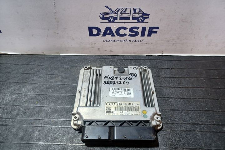 ECU Calculator Motor 8E0910401P 0281013191 - 3.0 TDI 8E0910401P 02810