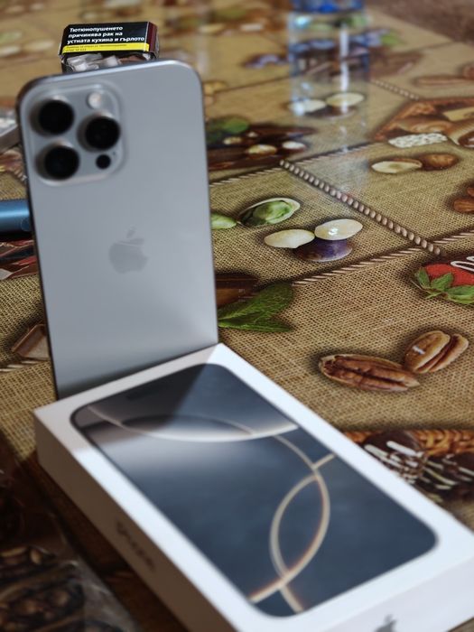 iPhone 16 Pro Max 512GB – Natural Titanium! Като Нов!