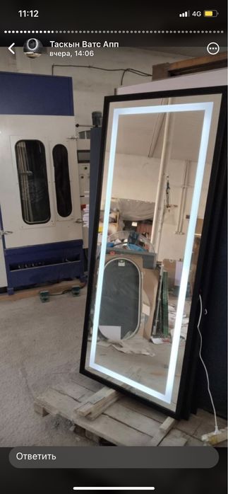 Зеркало напльное