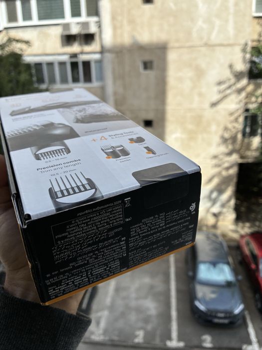 Aparat de tuns barba BRAUN Seria 5 BT5520, acumulator, 120 min autonomie, negru