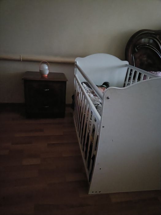 Детский кровать+манеж