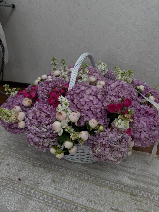 Букет цветов из 4 видов