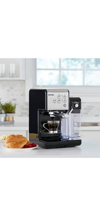 Кафемашина за кафе, капучино и лате Breville