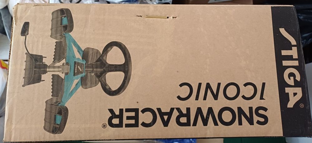 Sanie Stiga snowracer iconic albastru