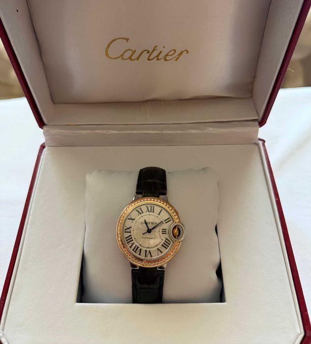 Продавам дамски часовник Cartier Ballon Bleu 34 мм