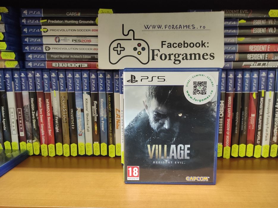joc Resident Evil Village PS5 SIGILAT  Forgames ro