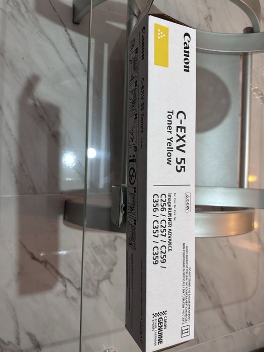 Toner original Canon C-EXV55Y, galben, capacitate 18000 pagini