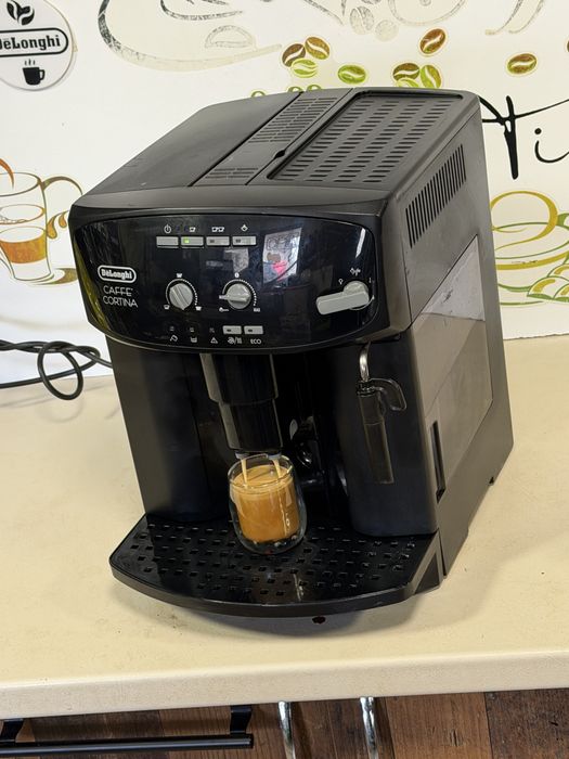 Кафемашина кафе автомат delonghi caffe cortina с гаранция