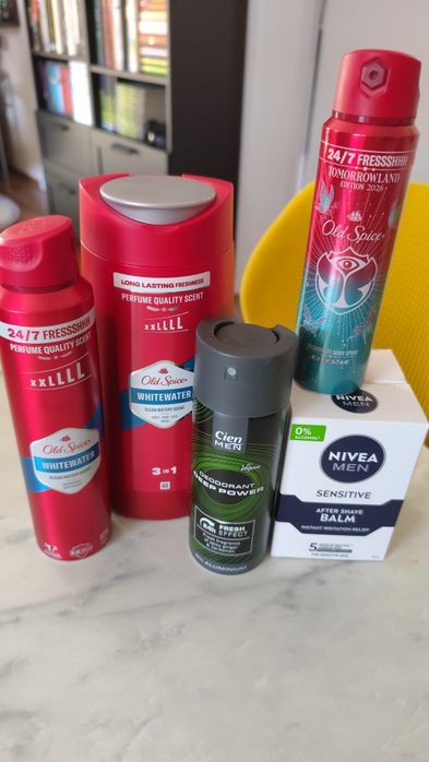 Комплект мъжка козметика - Old Spice, Nivea, Cien